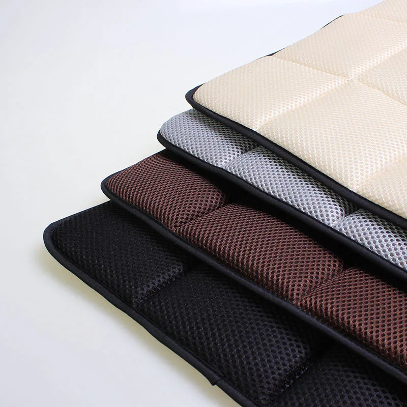 New Bamboo Charcoal Breathable Car Seat Cushion Cover Pad Home Household Office Summer Cooling Ventilate Chair Mat