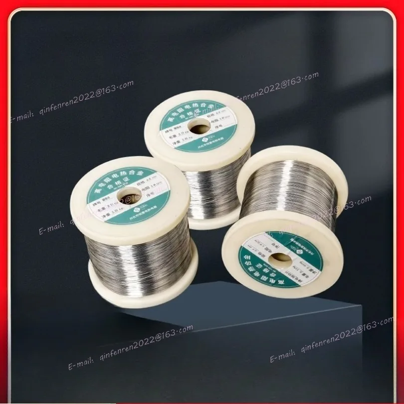 1 كجم قطع أسلاك المقاومة الرغوة Cr20Ni80 سلك التسخين 0.1 مللي متر-4.0 مللي متر Ni سلك لوازم الصناعة