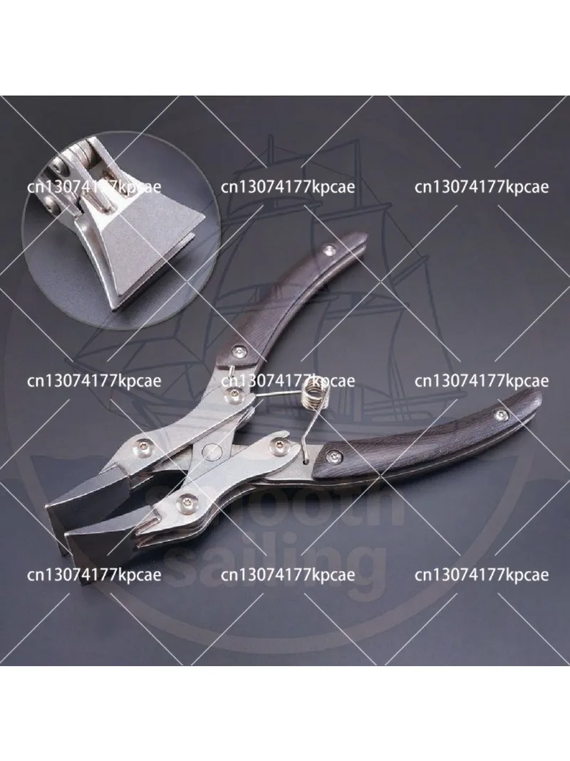Leather Parallel Closing Pliers - DIY Craft Tool for Seam Folding, Edging & Glue Pressing