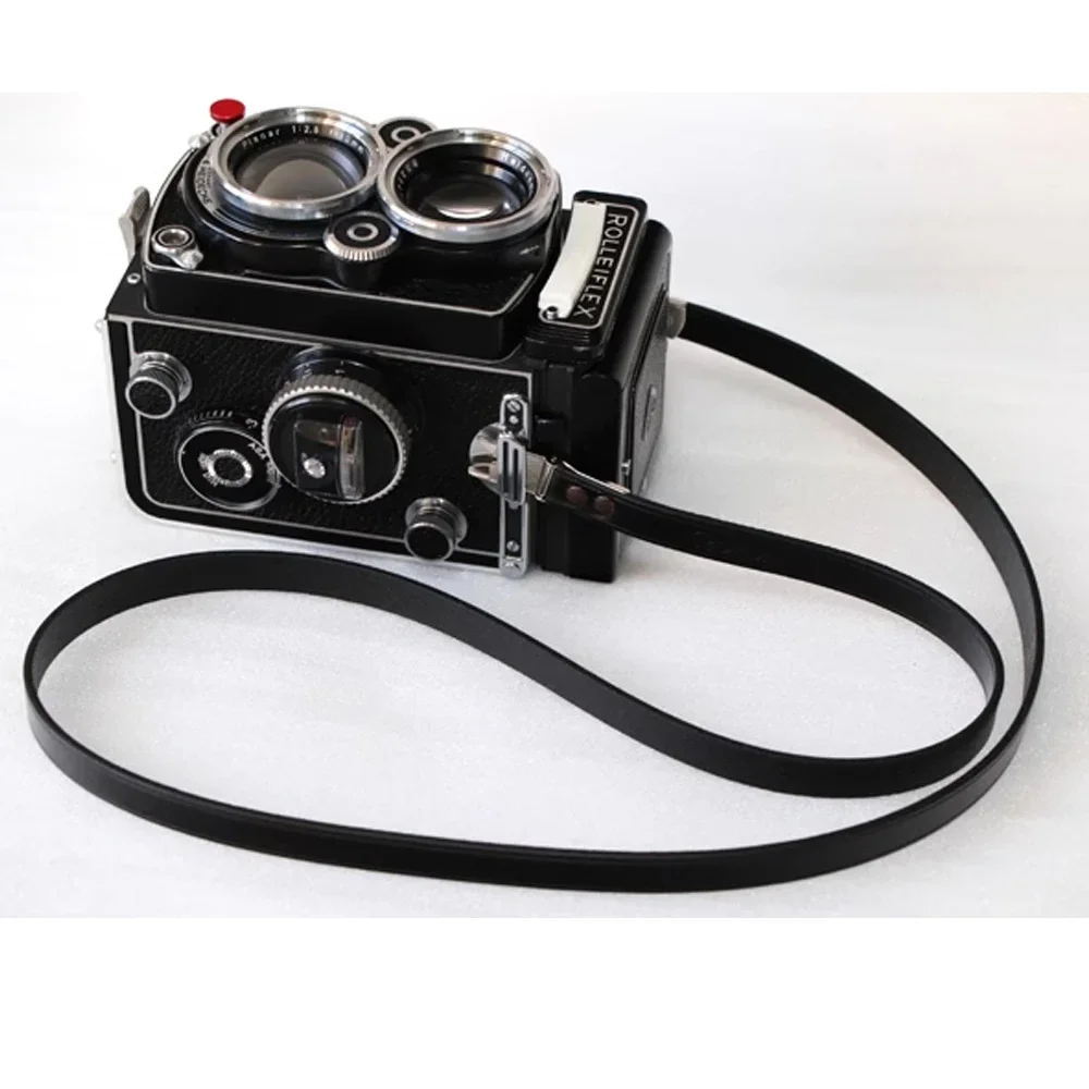 Camera Portable Strap Pure Leather Shoulder Neck Strap Scissors Type Buckle Suitable For Rolleiflex 3.5F/2.8F