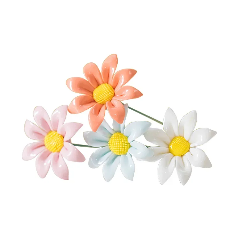 

Ceramic small flowers handmade, kneaded porcelain flowers DIY immortal flowers mix and match