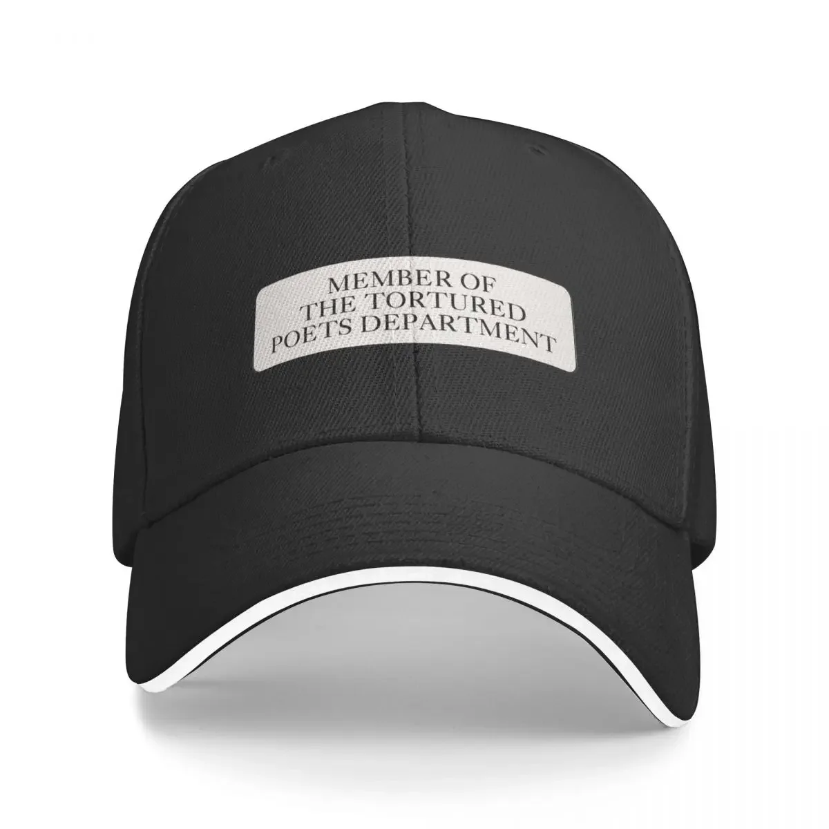 Member of The Tortured Poets Department Sign Baseball Cap Beach Outing Sunhat Men Hats Women's