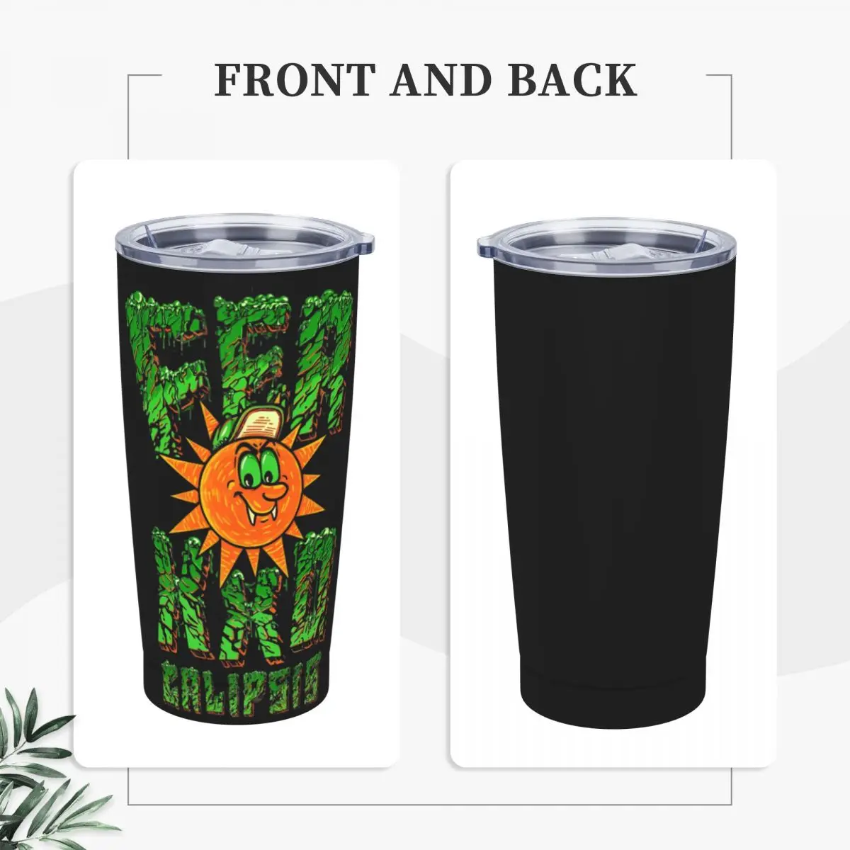 Colombian Rapper Feid Ferxxo Stainless Steel Tumbler Tour Poster Mugs Cup Coffee Mug Keep Heat Hot Drinks Milk Tea Water Bottle