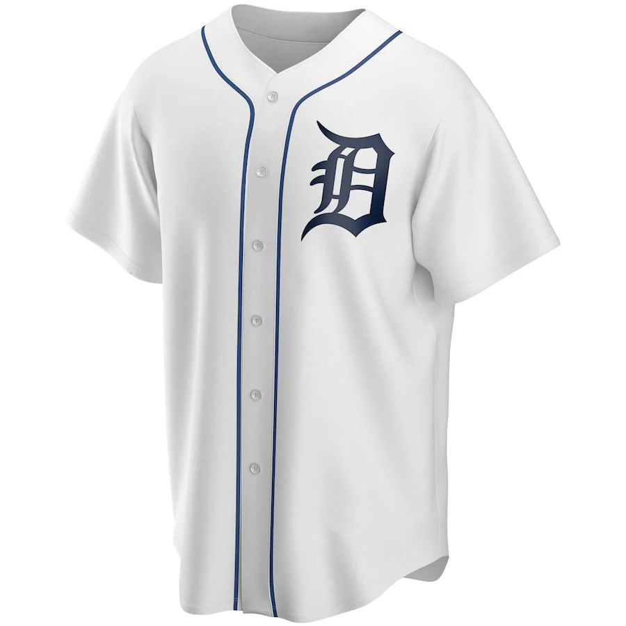 Men's New Fashion Detroit Tigers 3d Printed Baseball Jersey Cardigan Comfortable Baseball Training Wear Breathable Tracksuit