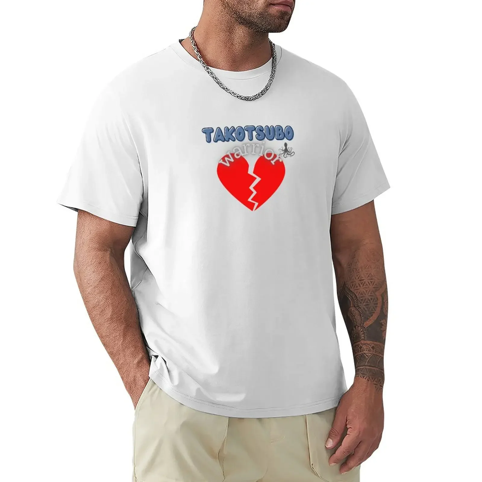 TAKOTSUBO WARRIER BROKEN HEART T-Shirt anime t shirts cheap stuff animal prinfor boys clothing for men