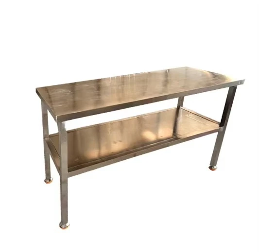 Free Standing Kitchen Stainless Steel Shelf Storage Workbench Working Tables Kitchen Restaurant Equipment