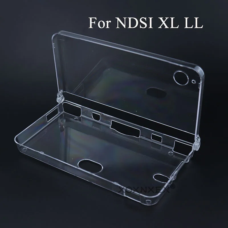 حافظة كريستال شفافة غطاء صلب شفاف لهاتف نينتندو DSL NDS Lite NDSL لوحدة التحكم DSi NDSi XL LL NDSXL