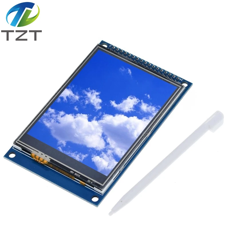 tzt-modulo-de-tela-de-toque-lcd-tft-de-32-polegadas-ultra-hd-320x240-ili9341-para-arduino-32-''320240-240x320-240320-2560-diy-34pin