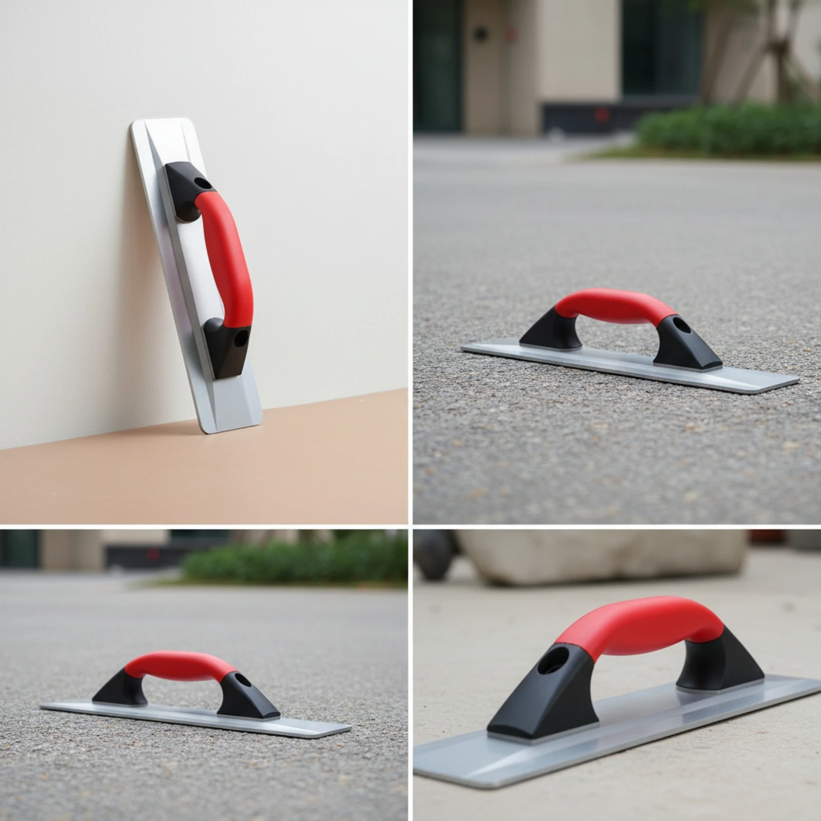 Magnesium-Alloy-Alloy Plastering Trowel Comfortable Grip Hand-Operated Plastering Trowel Flat Finishing Trowel Lightweight