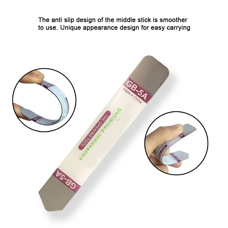 Kit de 8 en 1 de herramientas metálicas de apertura para reparación de teléfonos móviles, compatible con iPhone, Samsung, smartphones, laptops y tablets 2