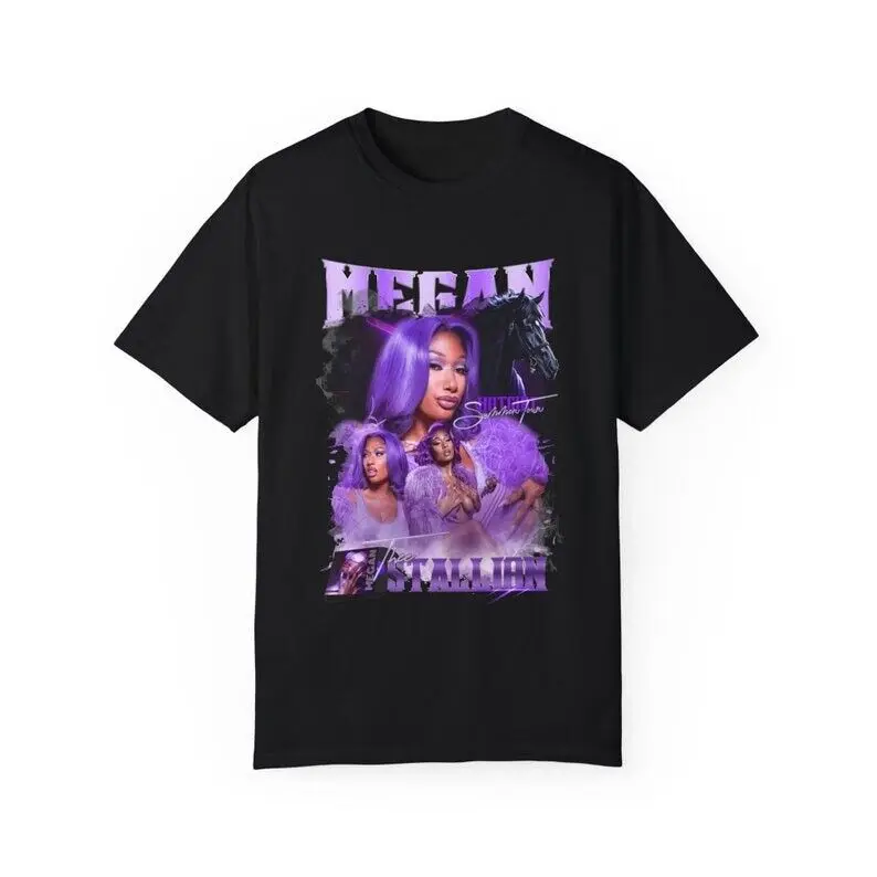 Vintage Megan Thee Stallion Summer Tour 90S Shirt, Retro Megan Bootleg Rapper