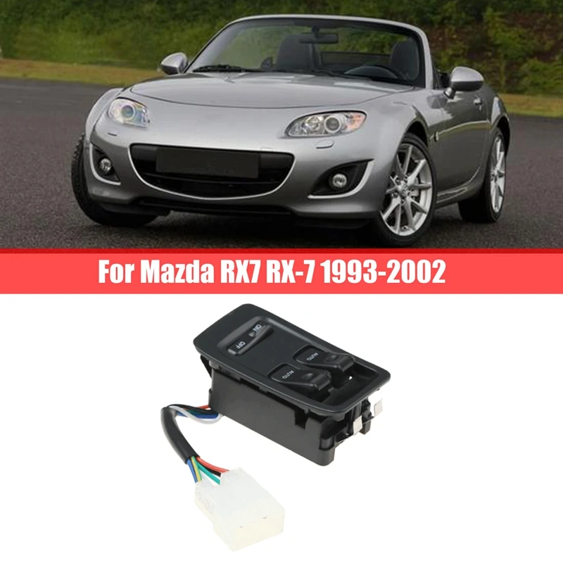 FD14-66-350C Car Master Power Window Control Switch Fits For Mazda RX7 RX-7 1993-2002