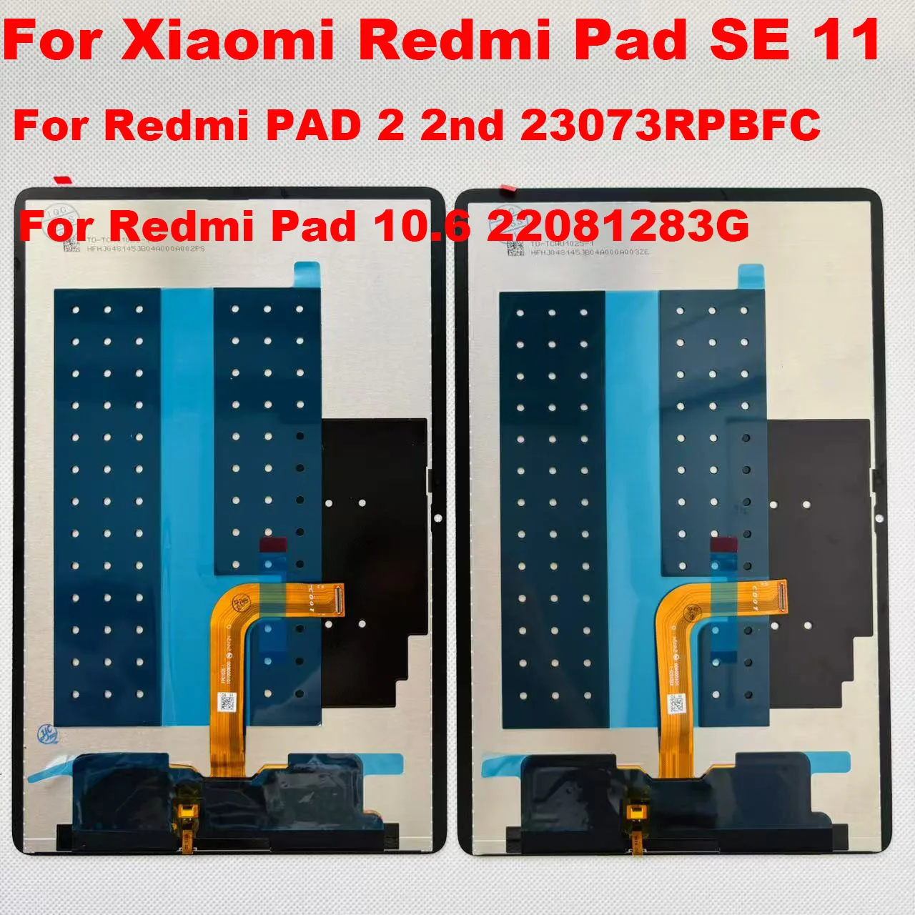 Original para Xiaomi Redmi Pad SE 11 Redmi PAD 2 2nd 23073RPBFG pantalla LCD Digitalizador de pantalla táctil para Redmi Pad 10,6 22081283G