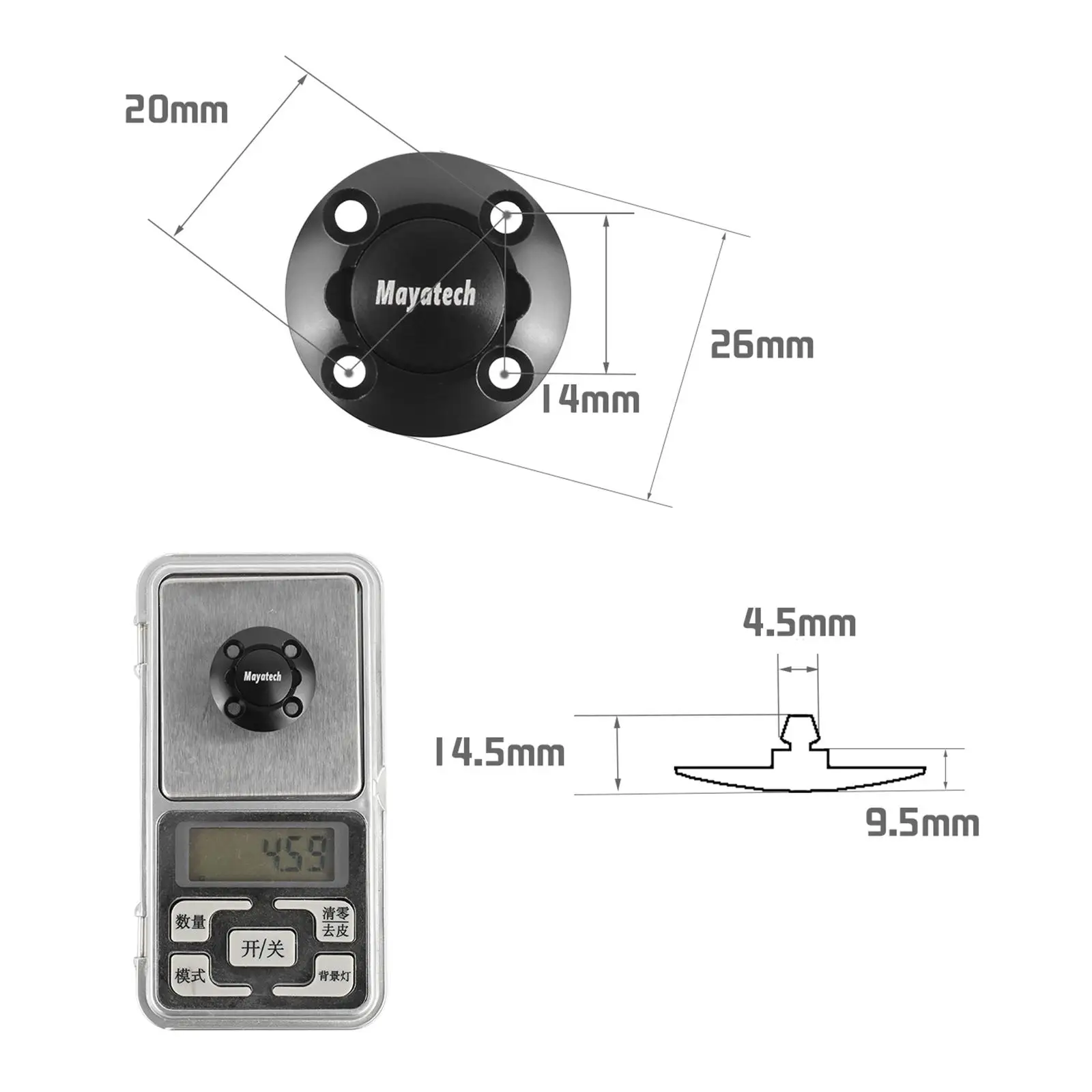 CNC合金燃料充填ポイントポート、および4 X 2.5mmネジ、丸型燃料ポイント燃料充填ポート