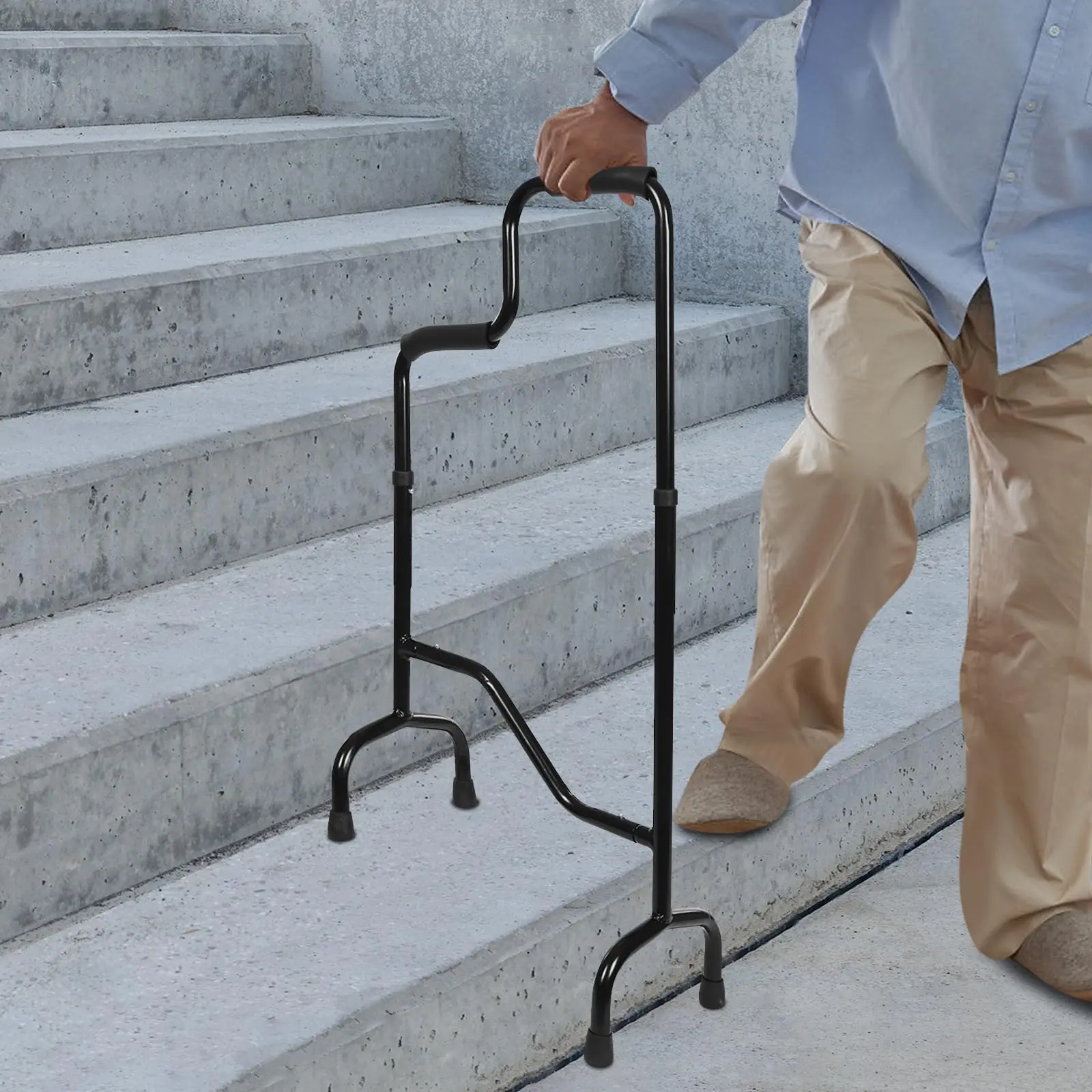

Stairs Climbing Assist Cane Senior Walker for Climbing Stairs, Elderly Stair Lift