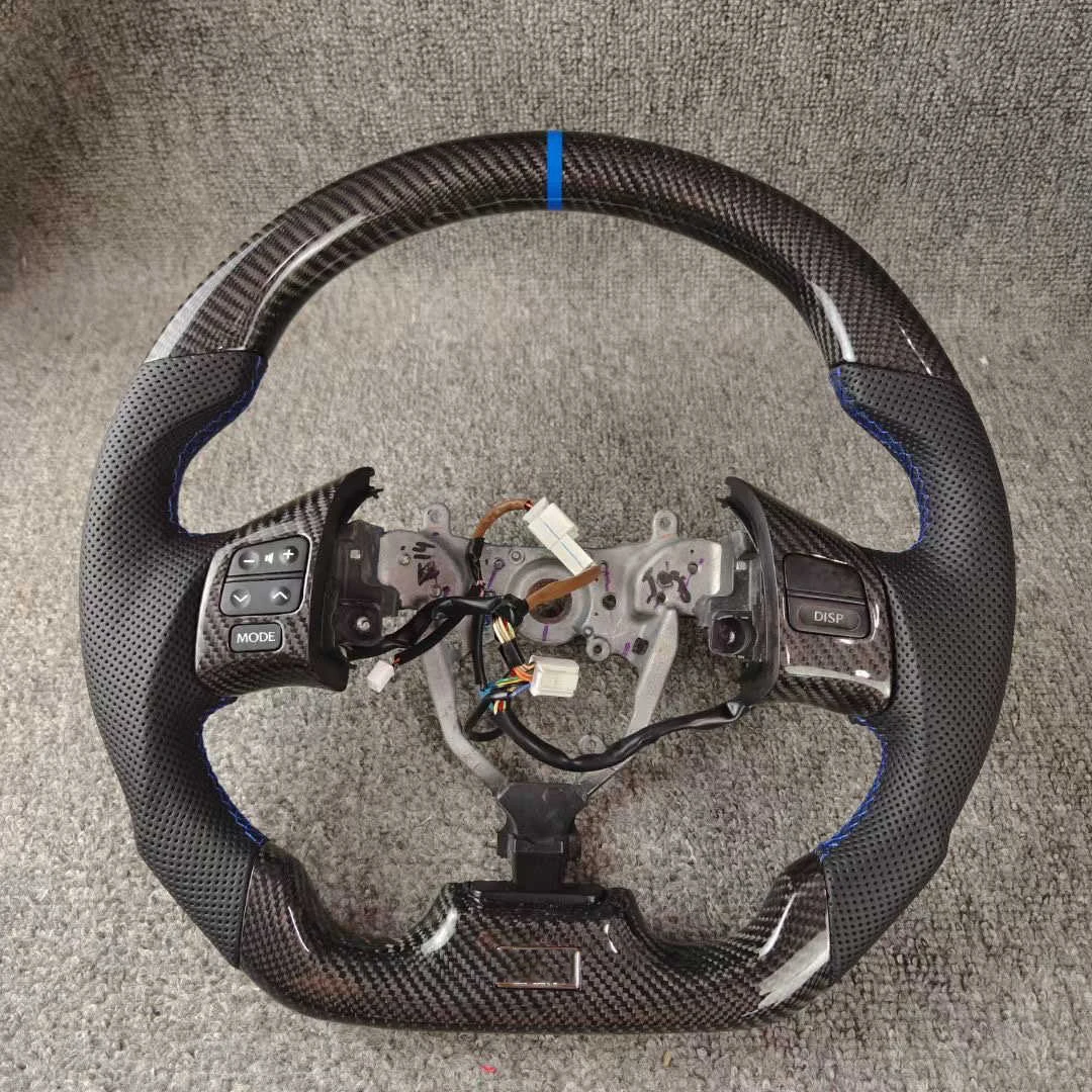 Carbon Fiber Steering Wheel For Lexus Is Is250 Is250c Is300 Is350 Is300c Is350c Isf F Sport 2006 2008 2009 2010 2011 2012 2013