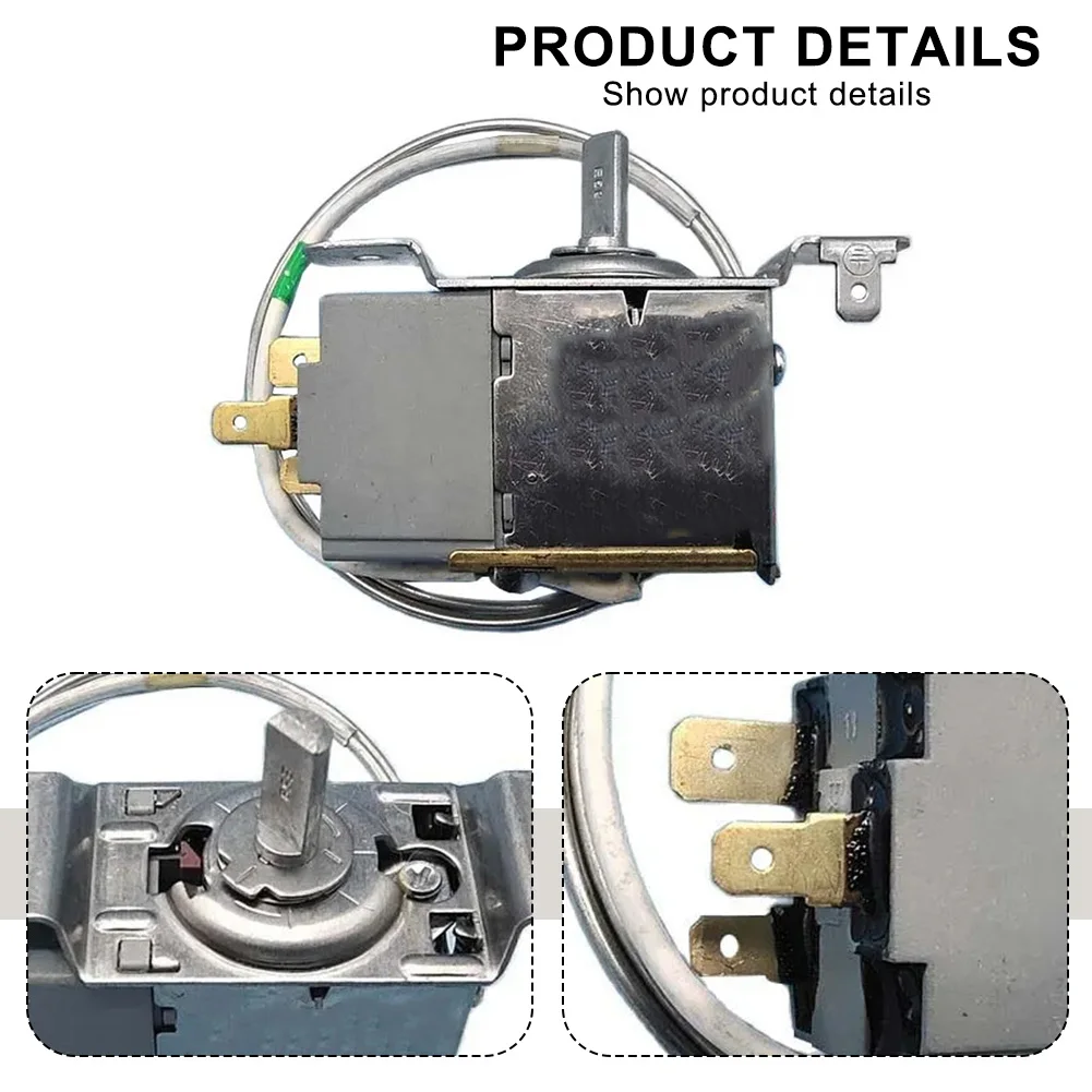 Replacement Thermostat for Hisense Refrigerator Models WDFE28C-L WDF28C-L-EX BCD-209BS/A Metal Temperature Control Switch