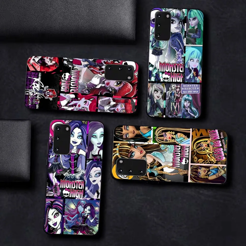 M-Monster Cartoon High Phone Case For Samsung S 9 10 20 21 22 23 30 23plus Lite Ultra FE S10lite Fundas