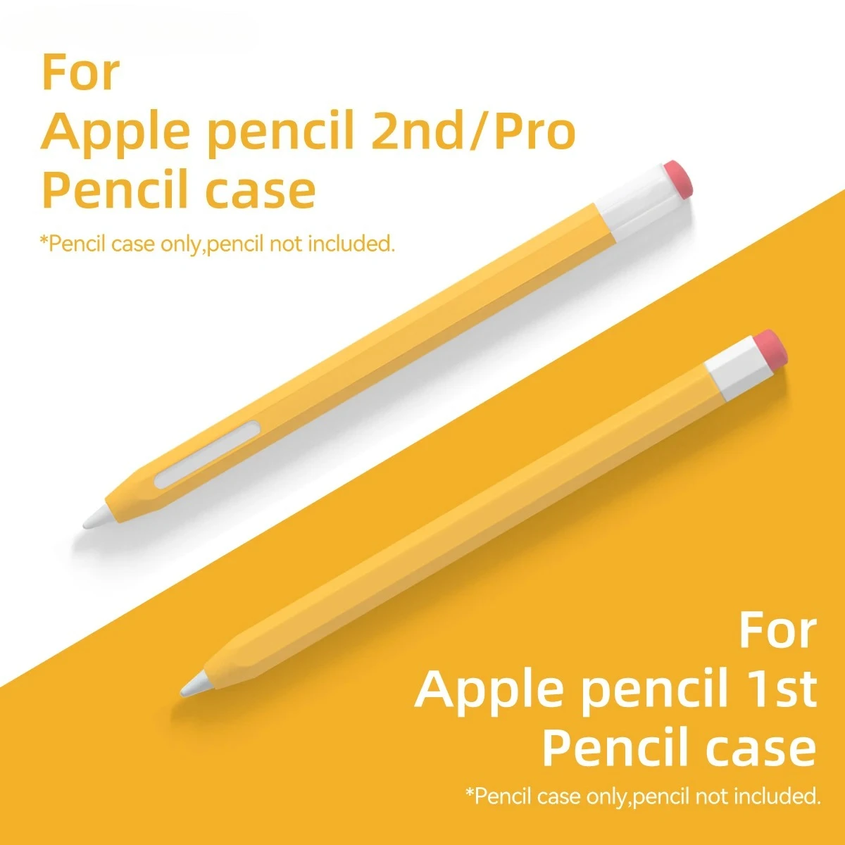 

Для Funda Apple Pencil 1 2 Чехол Duotone Мягкий силиконовый защитный чехол 1-го 2-го поколения iPad Pencil Skin Для Apple Pencil Case