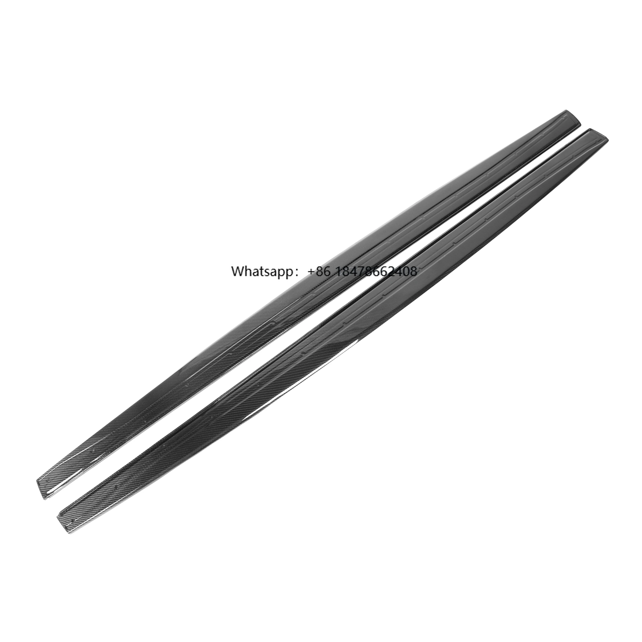 

F32 Side Skirts for 4 Series F32 F33 F36 Sport MP Style Carbon Fiber Side Skirts Auto Body Bumper Kit Side Skirt