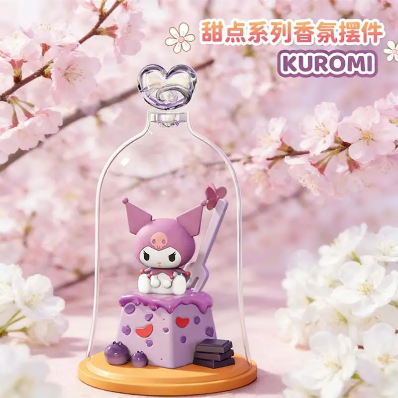 

Новый ароматический декор Sanrio Kuromi: милый украшение для центральной консоли автомобиля, креативный подарок для девочек Hello Kitty, устраняет запахи