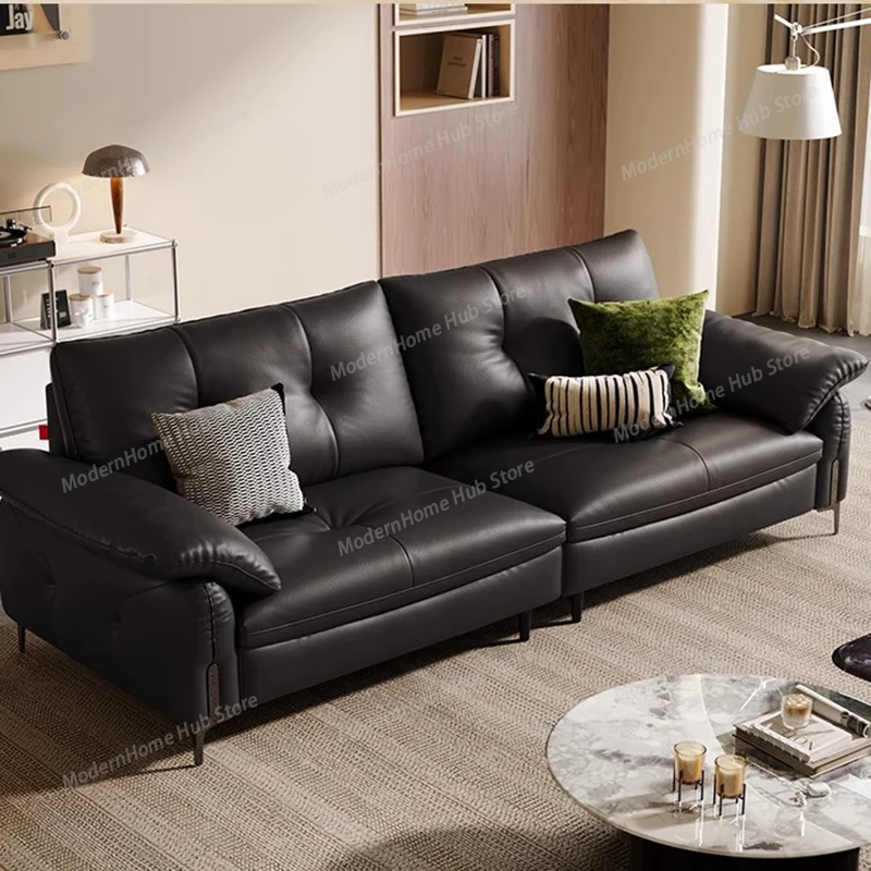 Minimalist Designer Living Room Sofas Relaxing Replica Lazy Living Room Sofas Leather Cheap Muebles Chinese Style Furniture