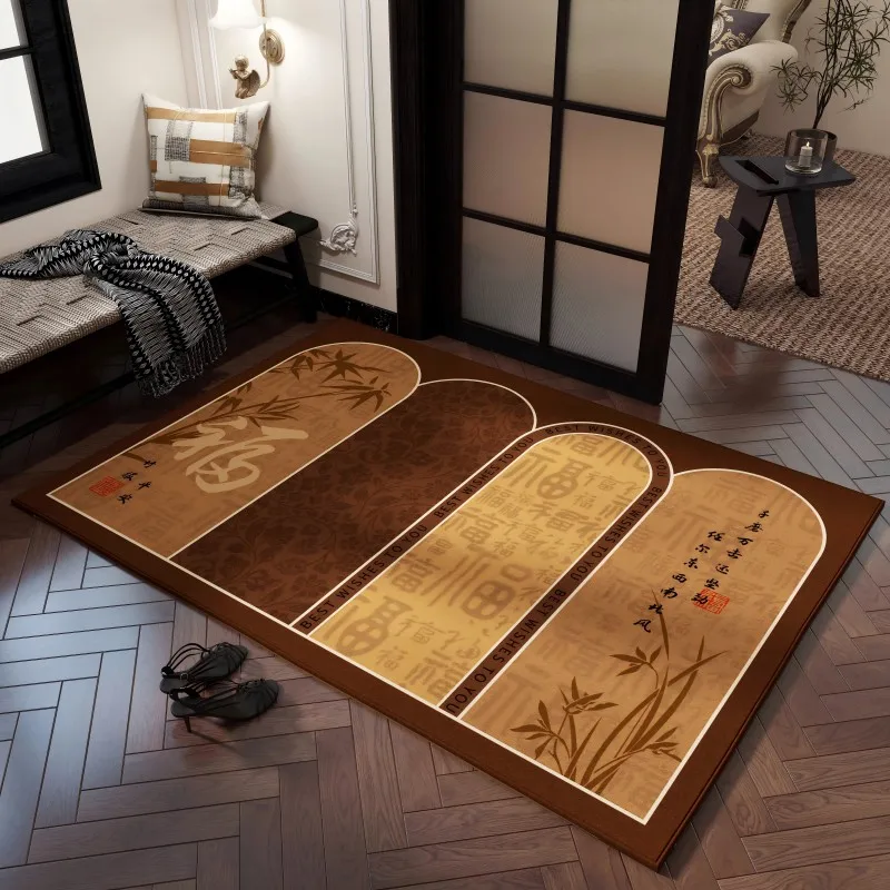 

New entrance dust removal pad, using Chinese holiday carpet, anti fouling, lightweight and luxurious, can be cut, anti slip, sui