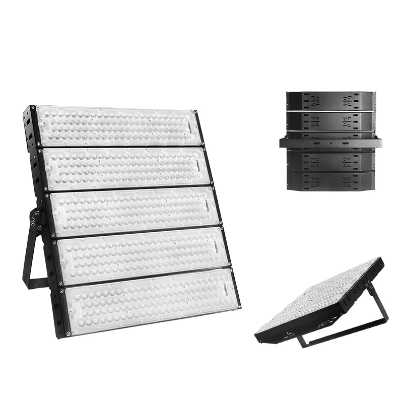

Mast 1000 Watt LED Flood Light IP65 Waterproof Outdoor Tennis Court Stadium Light Aluminum Mast 750W Flood Light