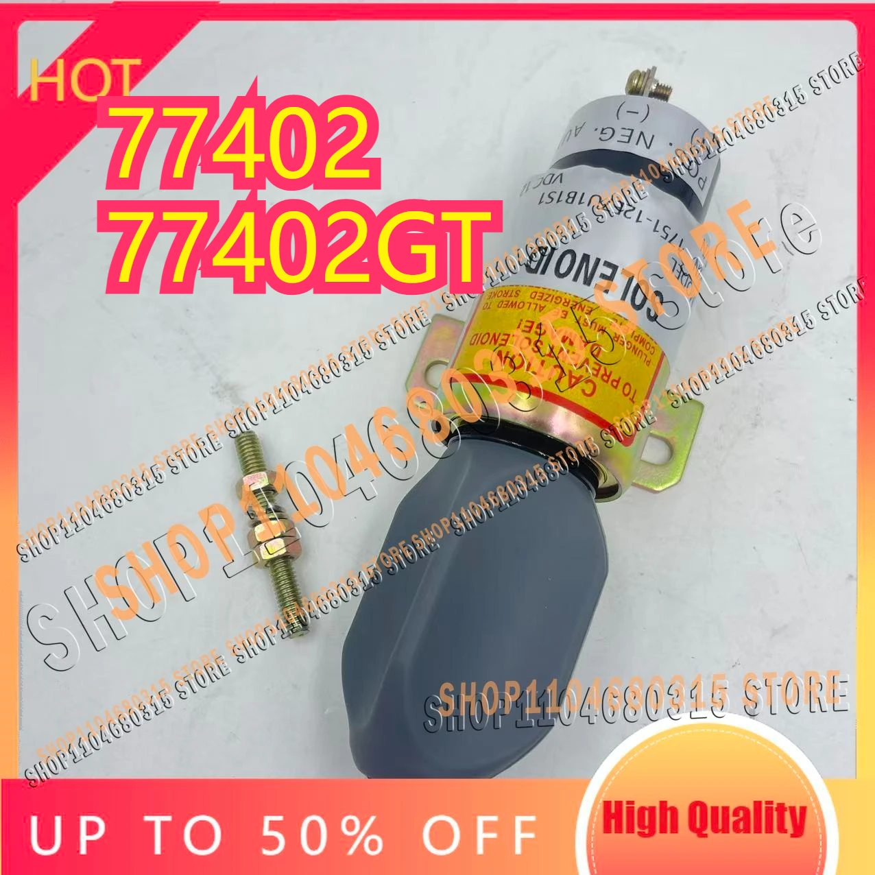 

12V for High Quality Genie Parts Throttle Actuator Solenoid 77402 77402GT