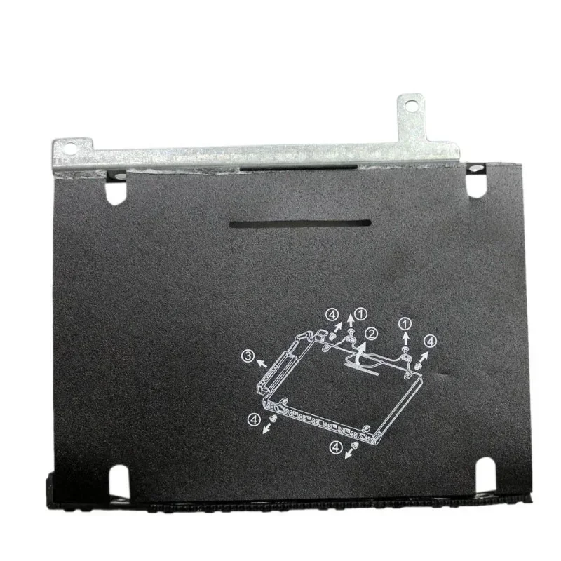 Novo para hp probook 450 455 470 475 g5 suporte de disco rígido caddy quadro com parafusos