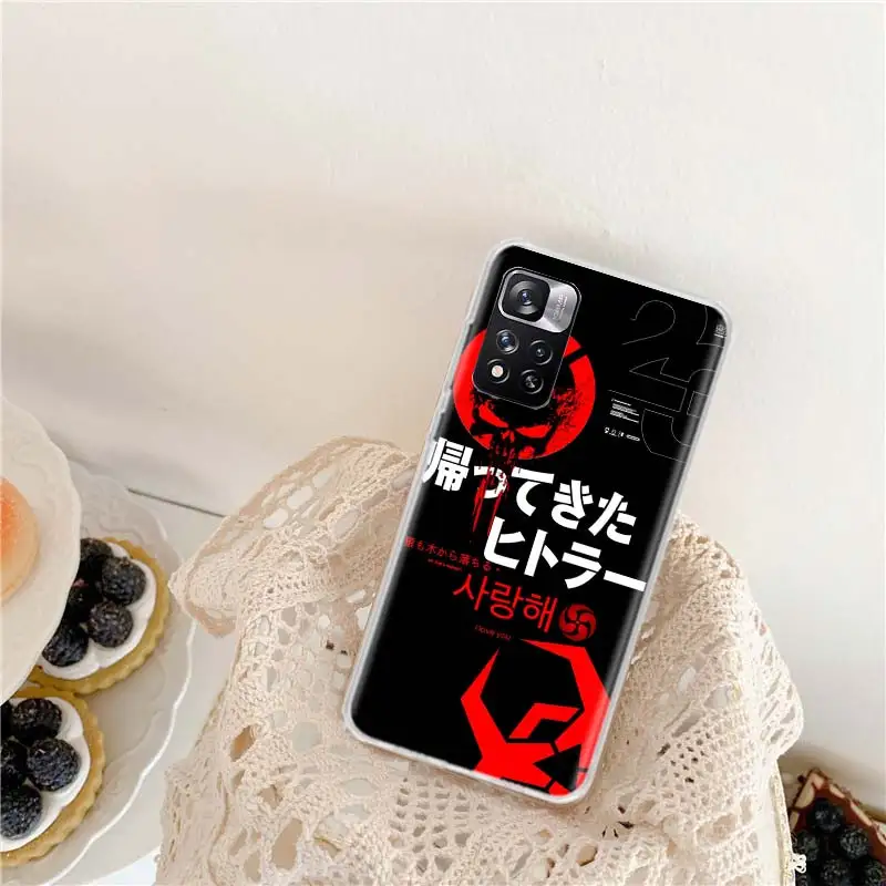 Cyber Style Punks Phone Case For Xiaomi Mi 14 12 10 Lite 12X 12T 13 5G 11T 10T Pro 11i 9 8 A3 CC9 6X 5X Capa Coque Fundas TPU Ca