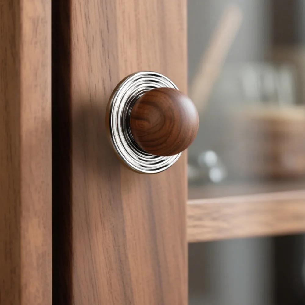 Planet Shape Cabinet Knobs Natural Wood White Turquoise Drawer Knobs Saturn Ring Wardrobe Door Pull Handles Furniture Hardware