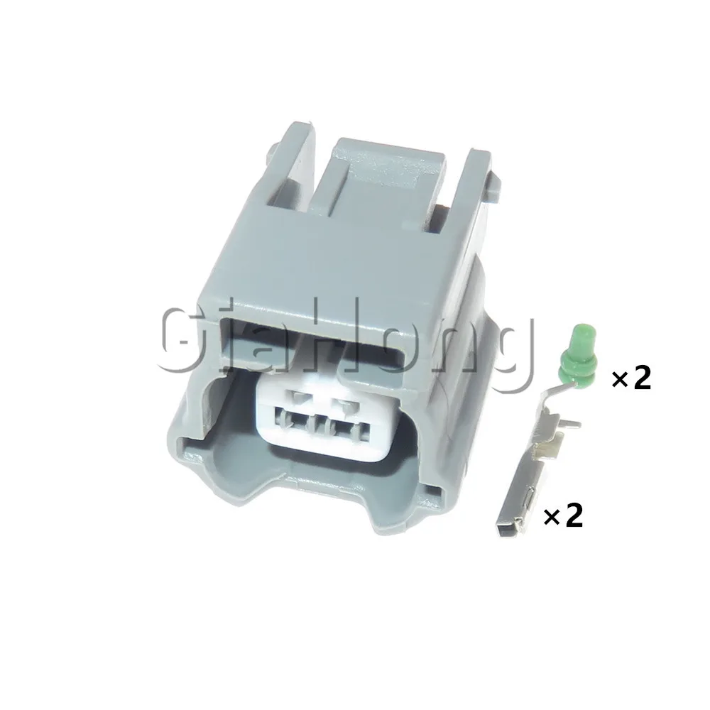 1 Set 2 Ways 7282-9393-10 7283-9392-40 Car Wheel Anti-lock Braking System ABS Sensor Connector AC Assembly Waterproof Plug