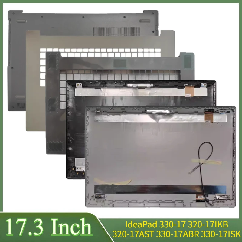 

17,3 "для IdeaPad 330-17 320-17IKB 320-17AST 330-17ABR 330-17ISK задняя крышка ЖК-дисплея, передняя панель, петли, упор для рук, нижняя часть корпуса