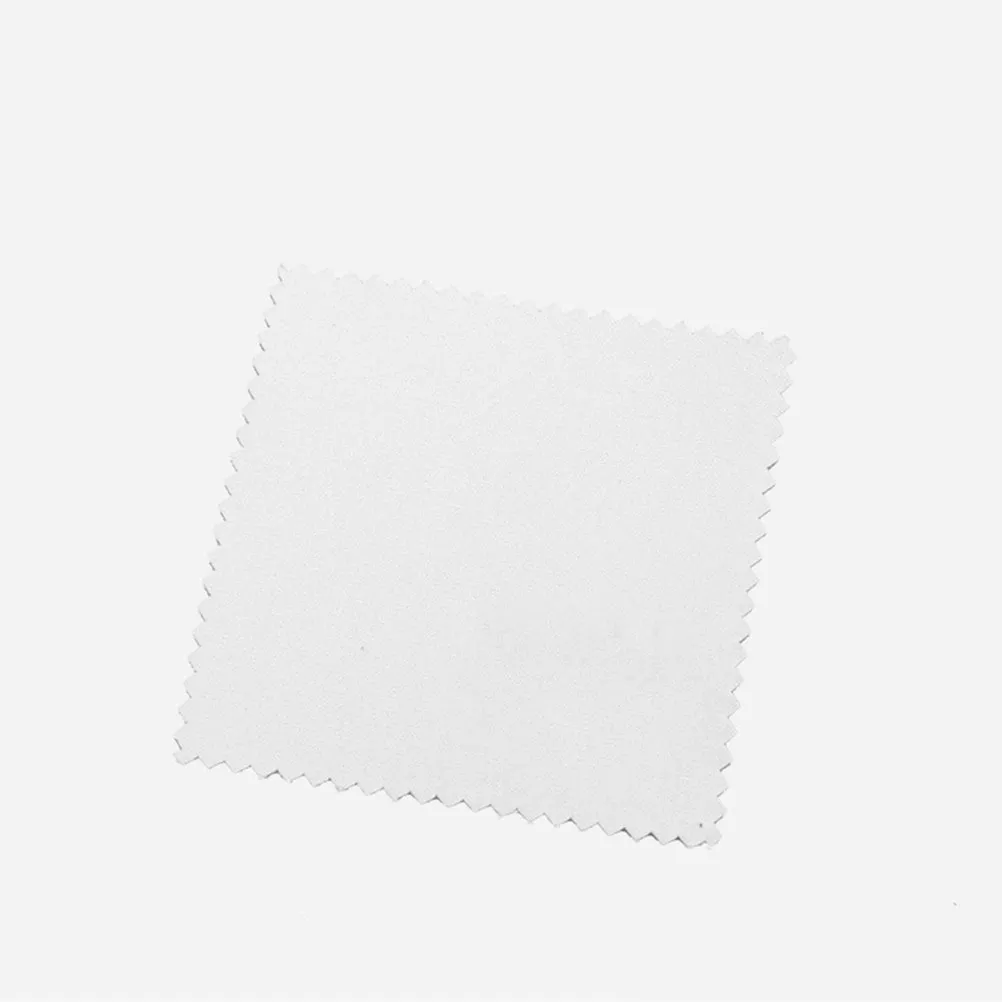 

100Pcs Jewelry Cleaning Cloth Silver Polishing Double-Sided Microfiber Cloth Professional Cleaner for Silverware and Accessories