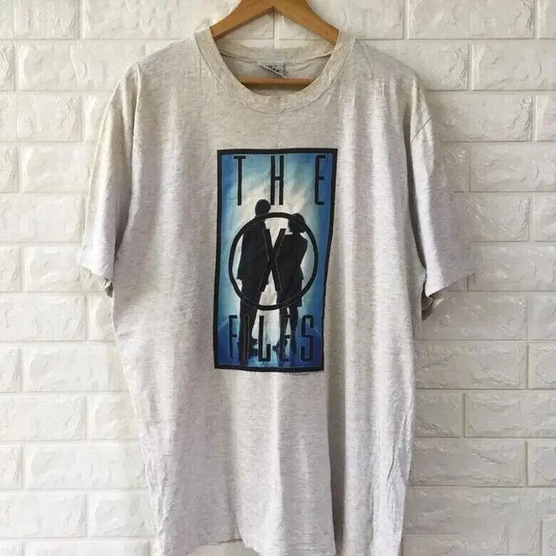 The X Files Movie 90S Ash T Shirt Short Sleeve Tee Basic