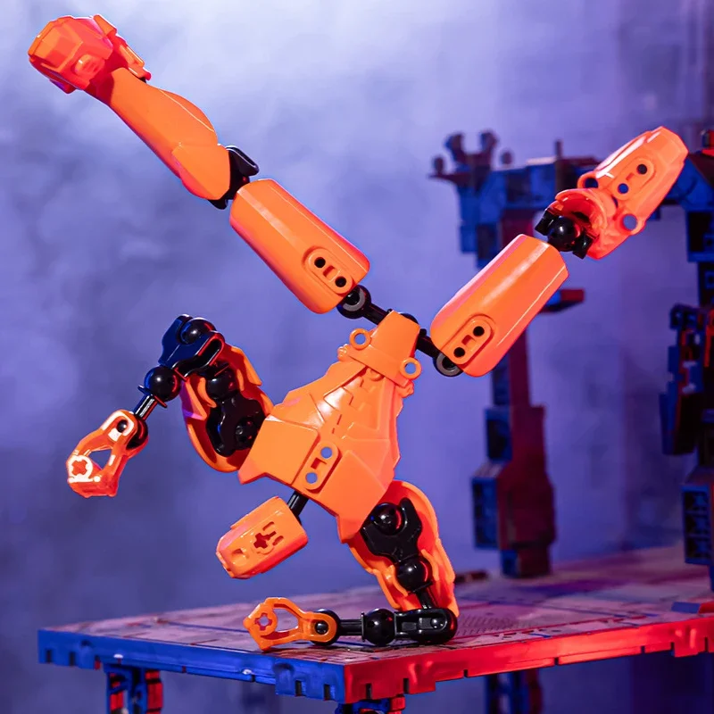 عارضة أزياء مطبوعة ثلاثية الأبعاد دمية 13 بنة المحارب سلسلة اللعب عمل أرقام متعددة المفاصل المنقولة Shapeshift روبوت الهدايا