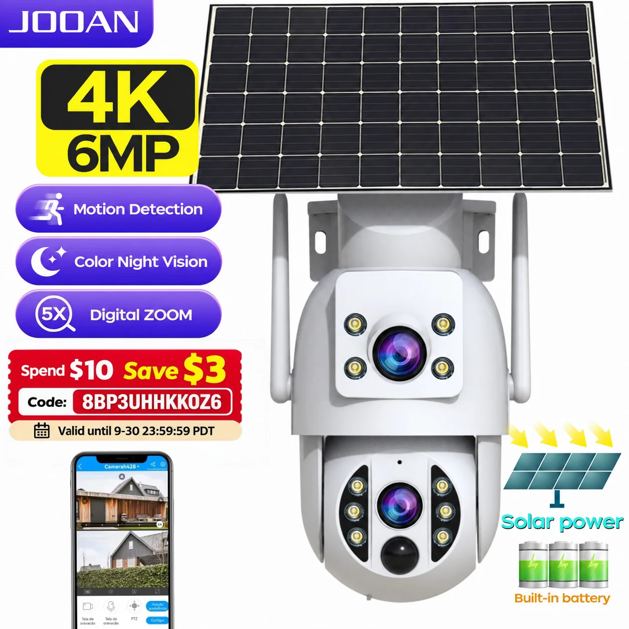 jooan-4k-solar-security-camera-wireless-outdoor-dual-lens-solar-ip-camera-pir-human-detection-night-vision-battery-cctv-camera