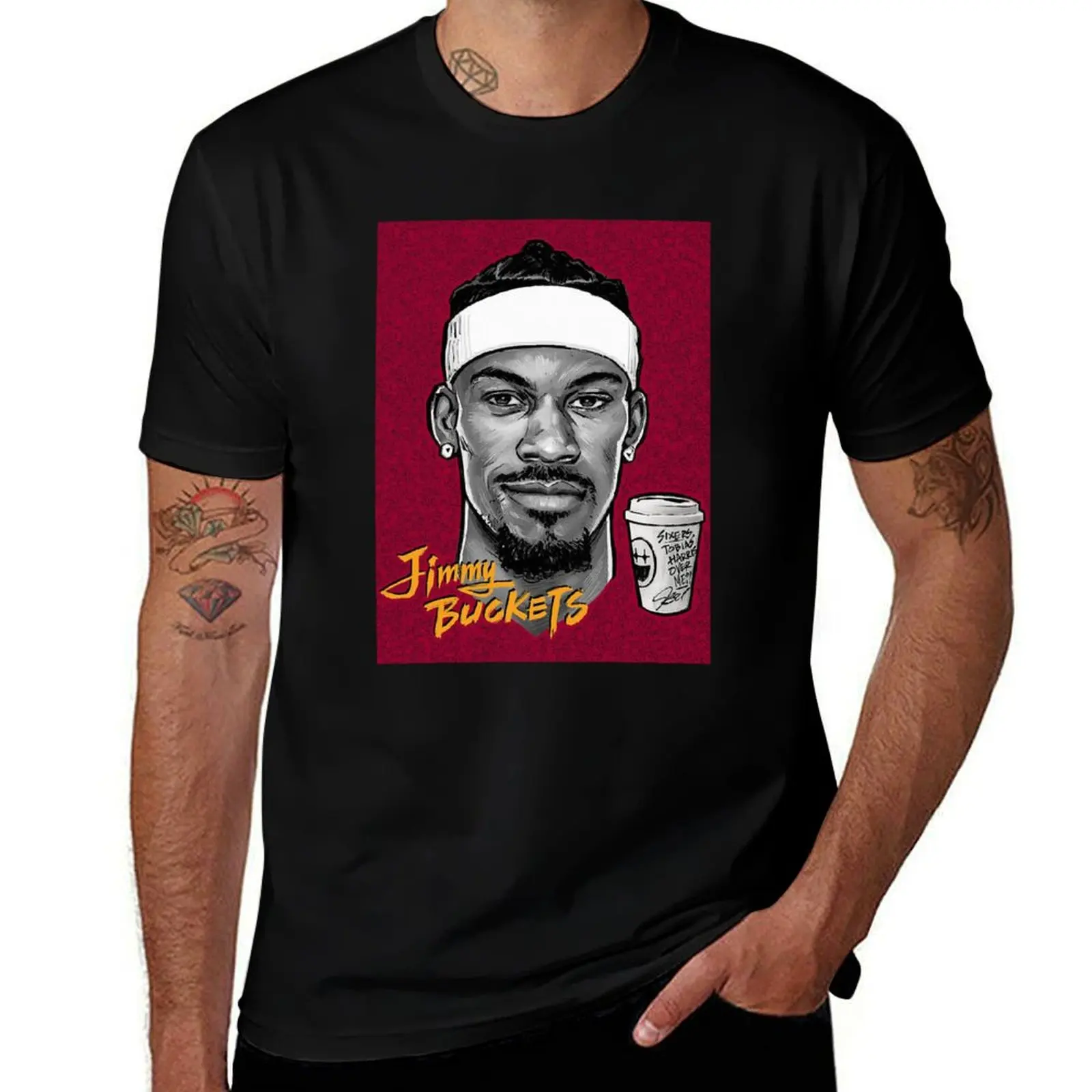 JIMMY BUCKETS BUTLER T-Shirt Fashion Simple Casual Tee Shirt