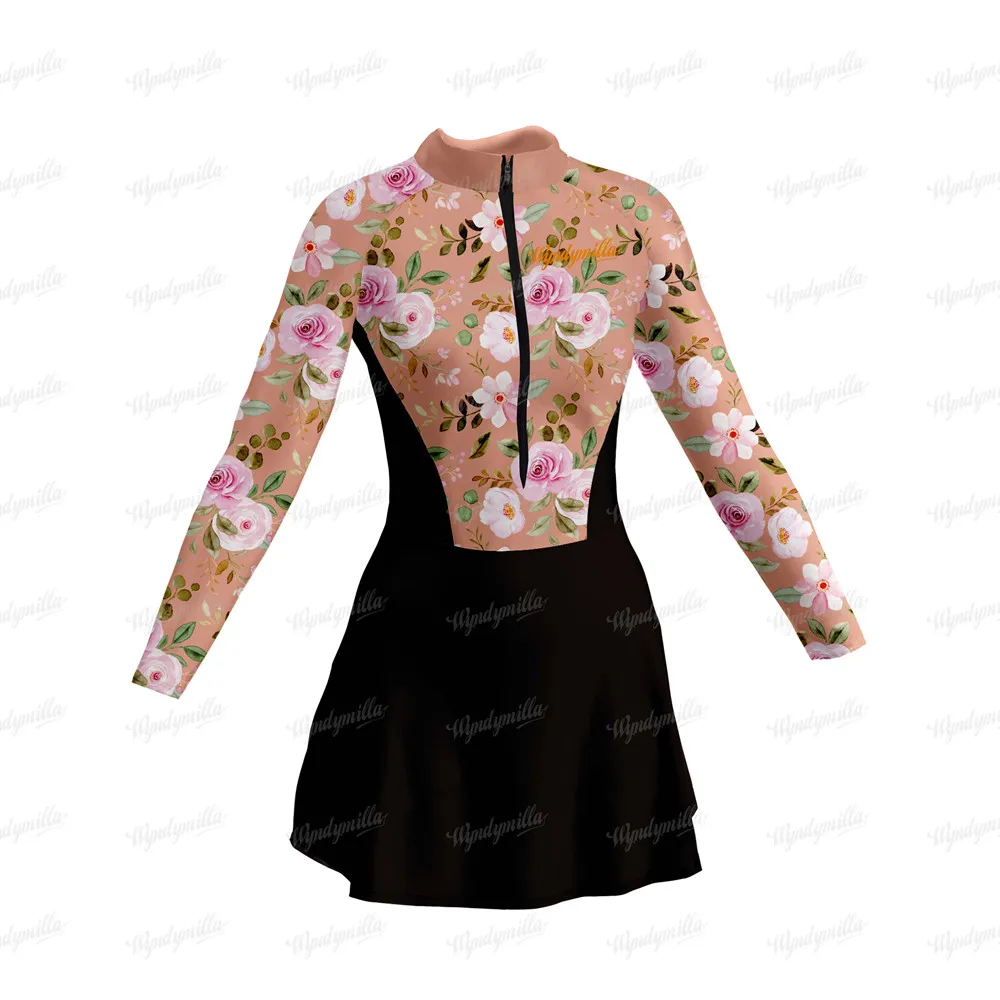 2023 Women Feminino Saia bike Triathlon Cycling Jersey Skirt Dress Skinsuit Maillot Ciclismo Vestidinho Unlined 2022 spring new