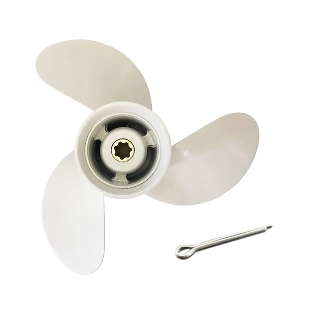 

Outboard Propeller for Yamaha 6Hp 8 1/2 X7 1/2 Boat Motor Screw Marine Engine Part 7 Spline