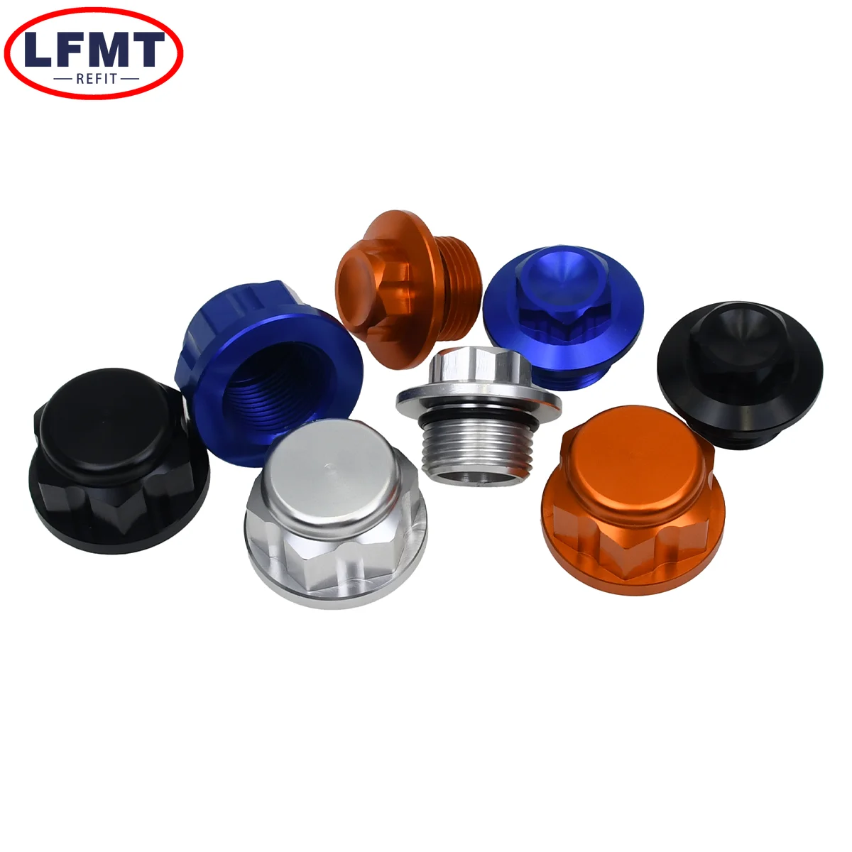 Motorräder CNC Vorne Hinten Rad Lock Achse Mutter Für KTM XC SX XCF SXF EXC EXCF XCW TPI 125 250 300 350 450 500 530 2016-2023 MOTO – Detail 4