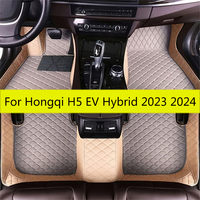 For Hongqi H5 EV Hybrid 2023 2024 Car Floor Mats Auto Interior Accessories Carpets Products Parts Vehicles Covers Waterproof Rug