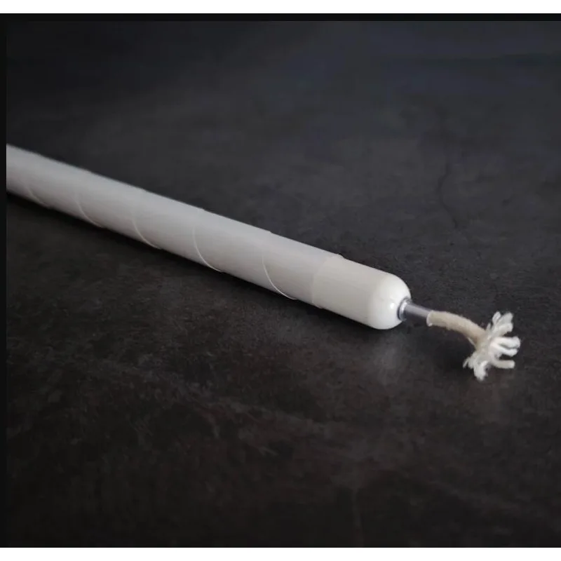 Candela apparecchio (Bianco latte) Trucchi magici Produzione di candele a molla Magia Illusioni sceniche classiche Espedienti Mentalismo Prop
