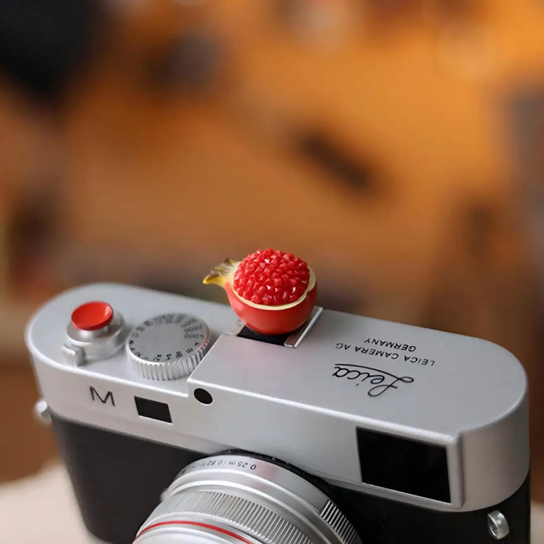 Cute Fruit Series Hot Shoe Cover for Leica Q2 Fuji X100V X-T5 Sony ZV-1 Canon EOS R5 Nikon Z5 Camera Accessories view 6