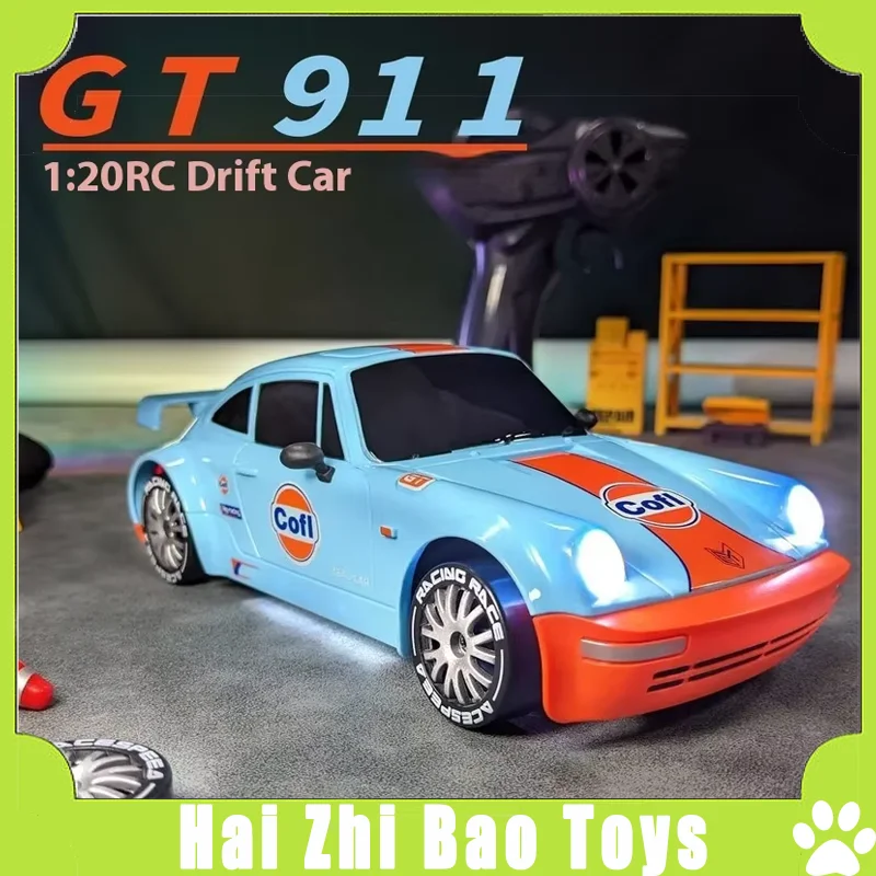 Professional Rc Drift Remote Control Car Gt 911 High-Speed Car Electric Proportional Throttle Four-Wheel Drive Racing Boy Toy