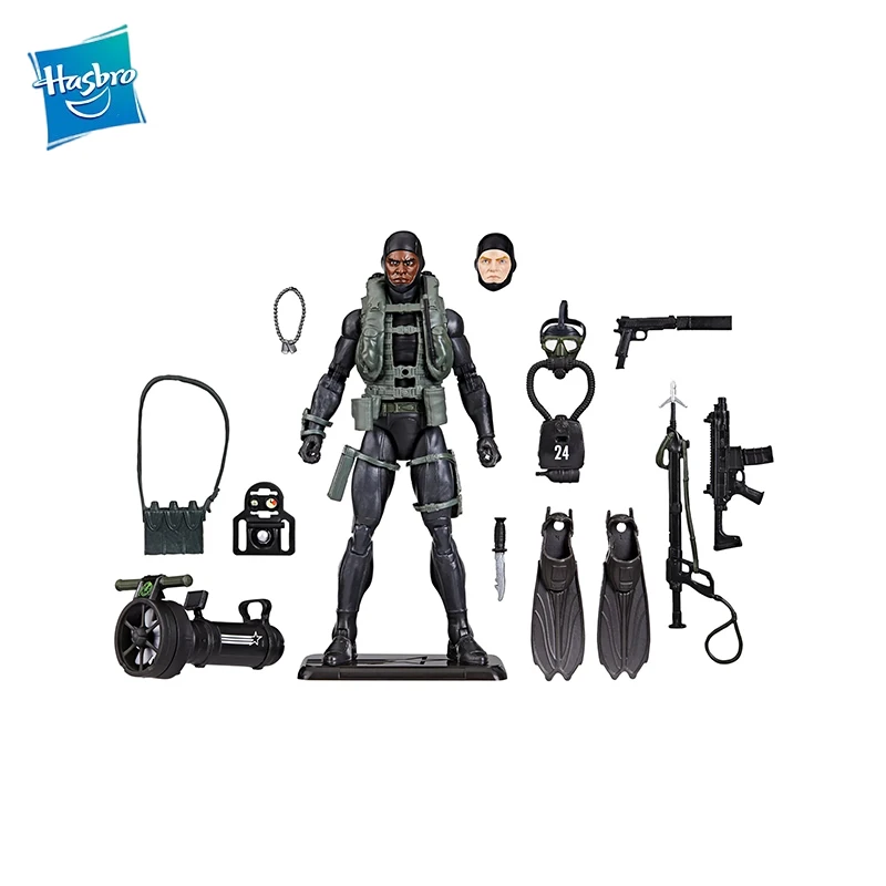 

In stock Original Hasbro G.I.JOE RECON DIVER PVC Anime Figure Action Figures Model Toys