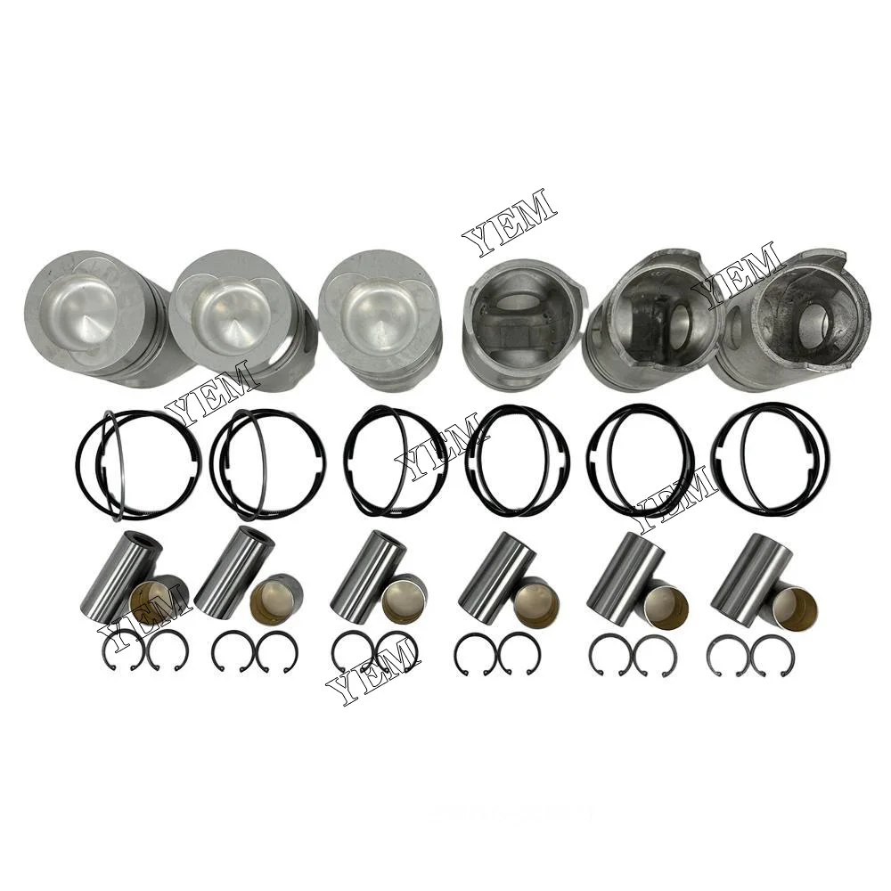 

6D22 CYLINDER PISTON KIT WITH RING COMPATIBLE WITH MITSUBISHI ENGINE.