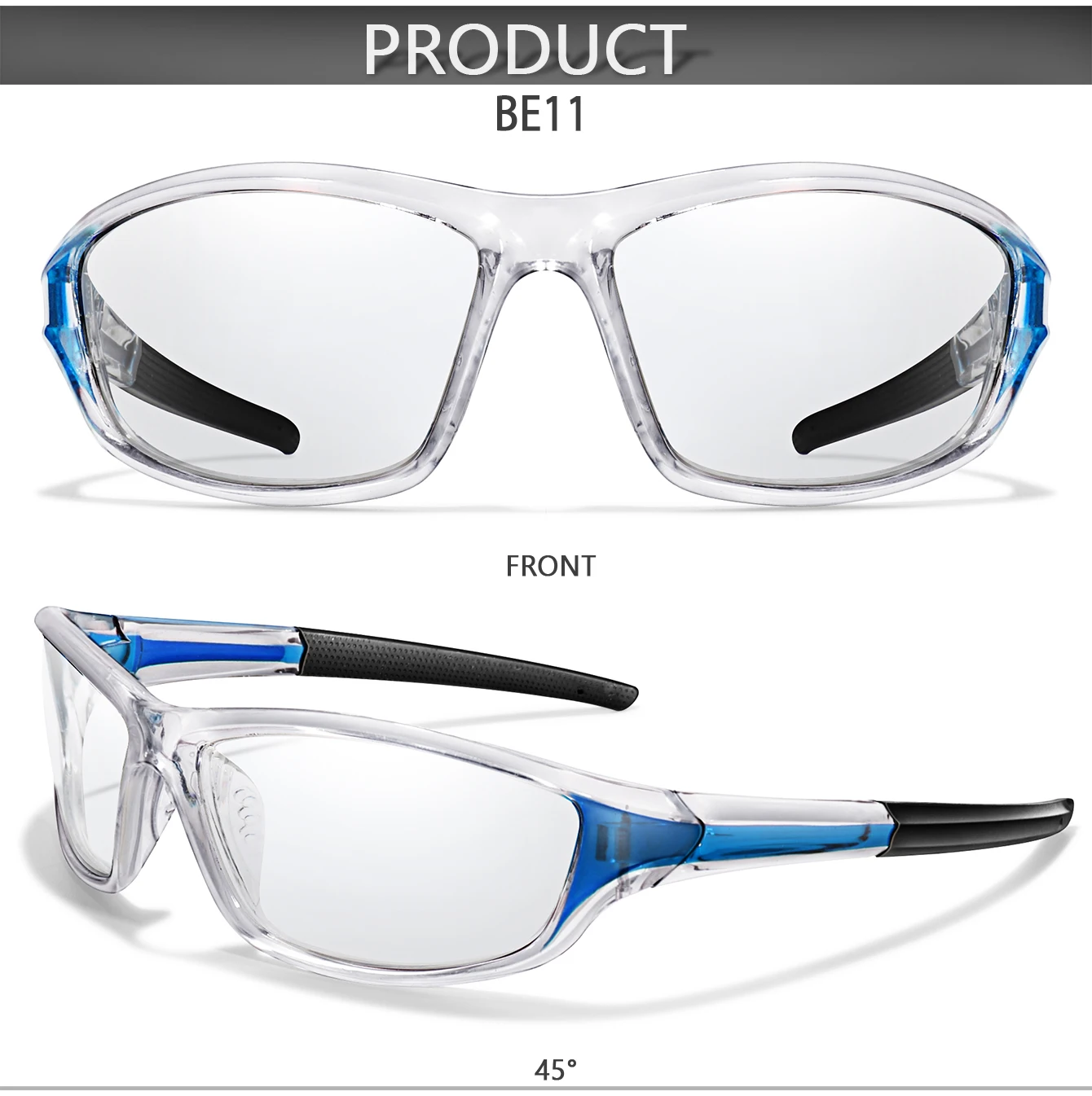 Photochrome Sonnenbrille Radfahren Brillen Männer Frauen MTB Bike Laufen Angeln Gläser Komfortable Marke Fahrrad Brille – Detail 4