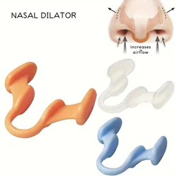 4pcs Silicone Sleep Aid Nose Expanders - Enhances Oxygen Flow, Improves Sleep Quality & Snoring Relief, Battery-Free